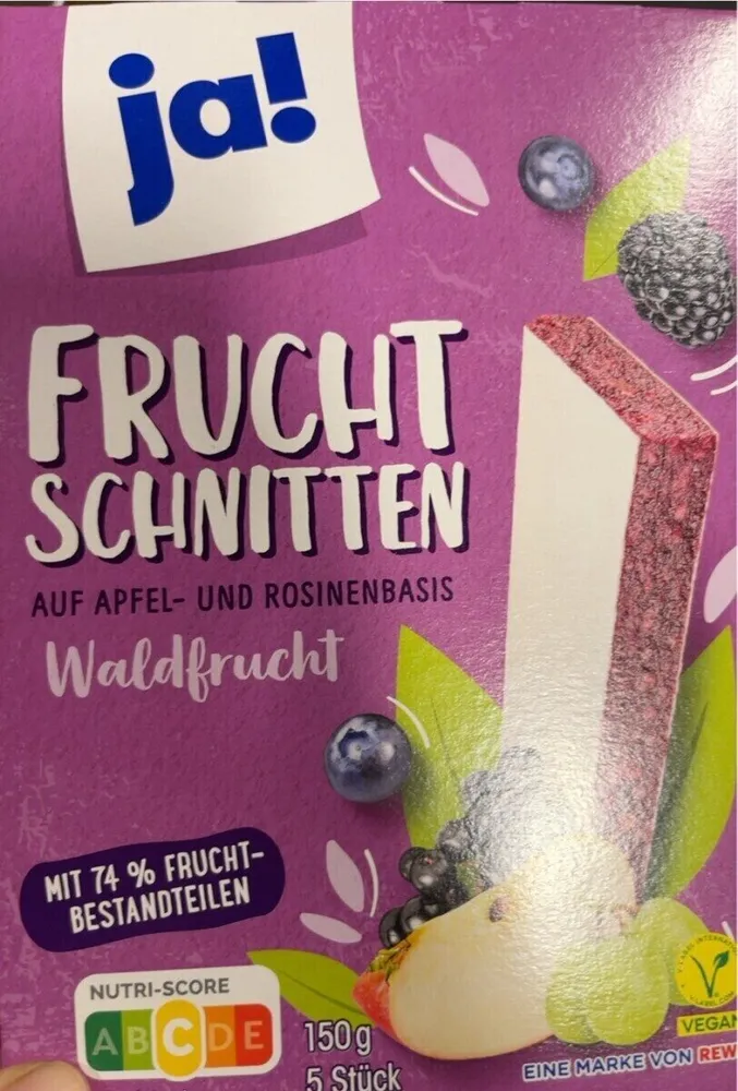 Ja Frucht Schnitten
