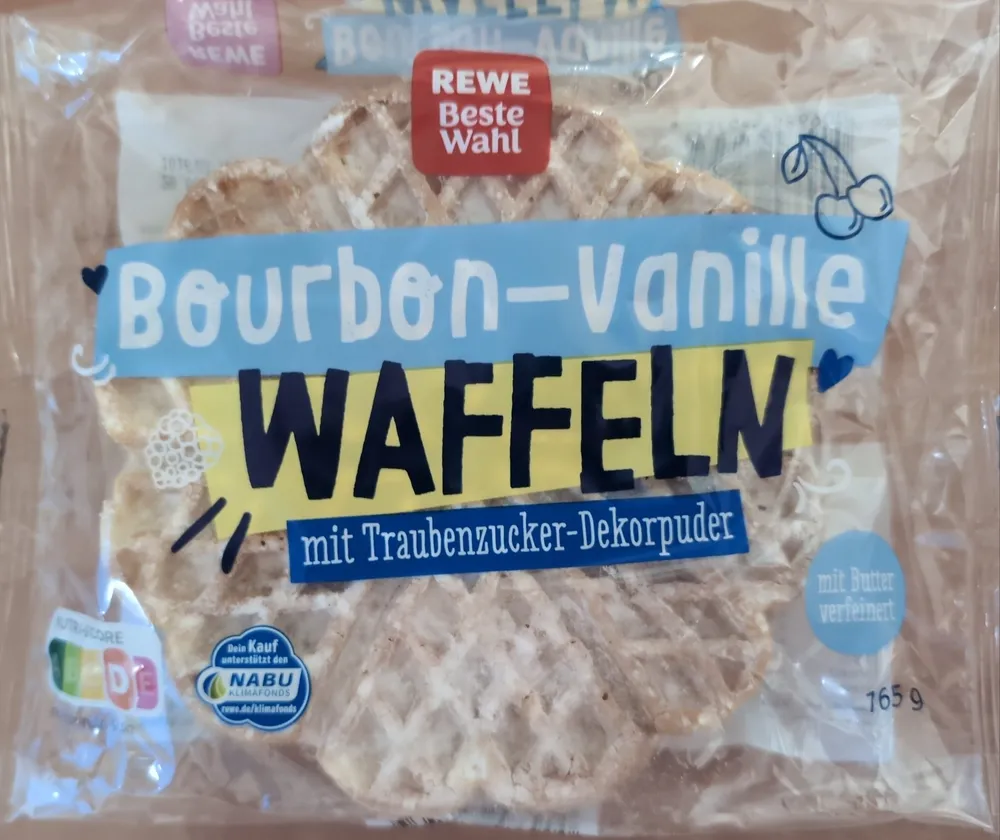 Bourbon-Vanille Waffeln