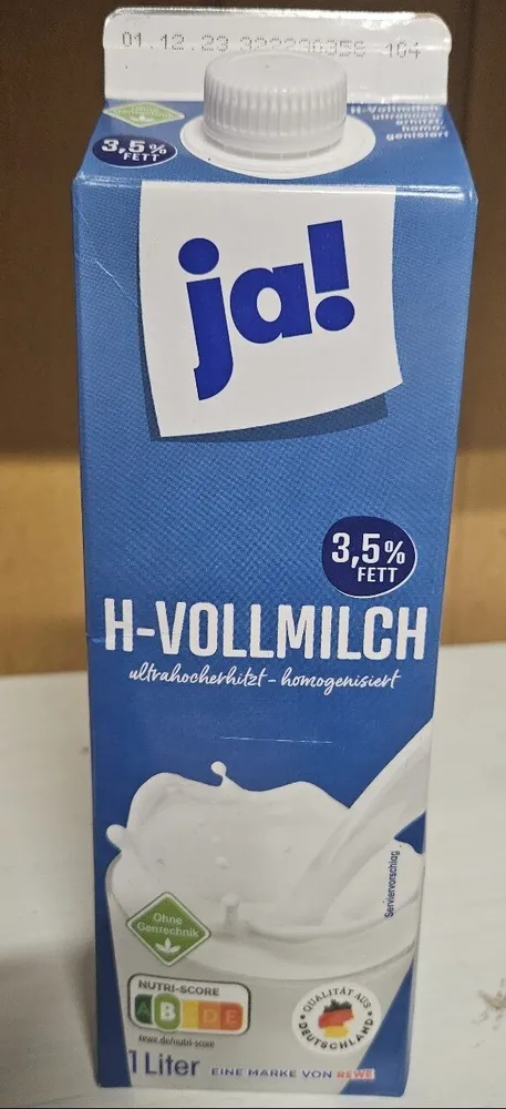 H-Vollmilch 3,5%