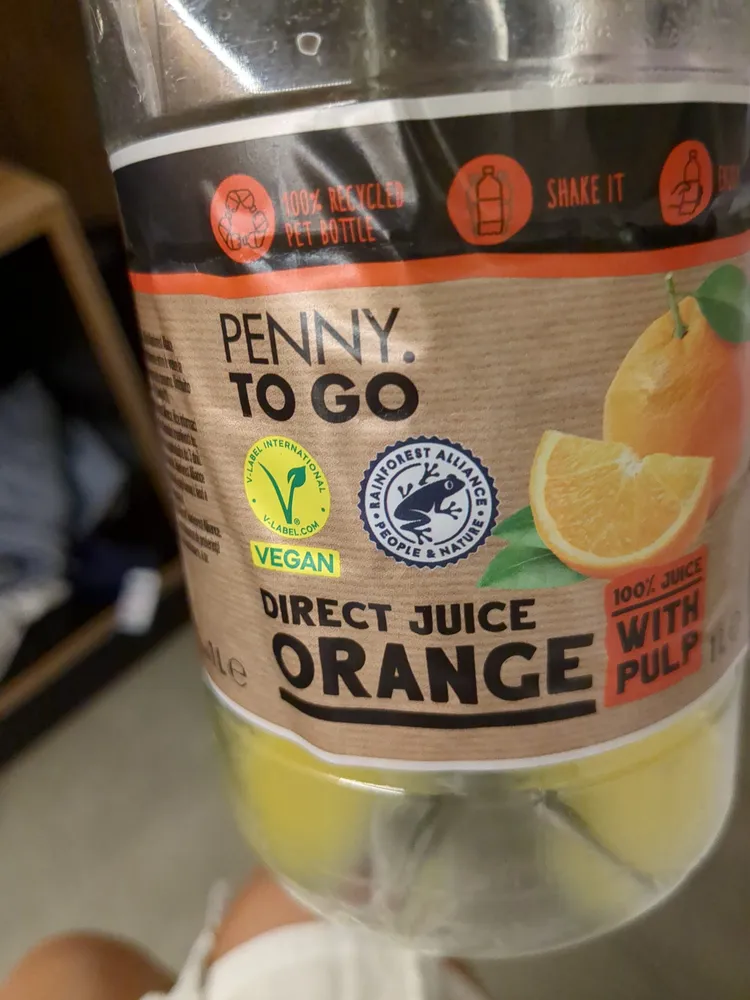 DIRECT JUICE ORANGE WITH PULP