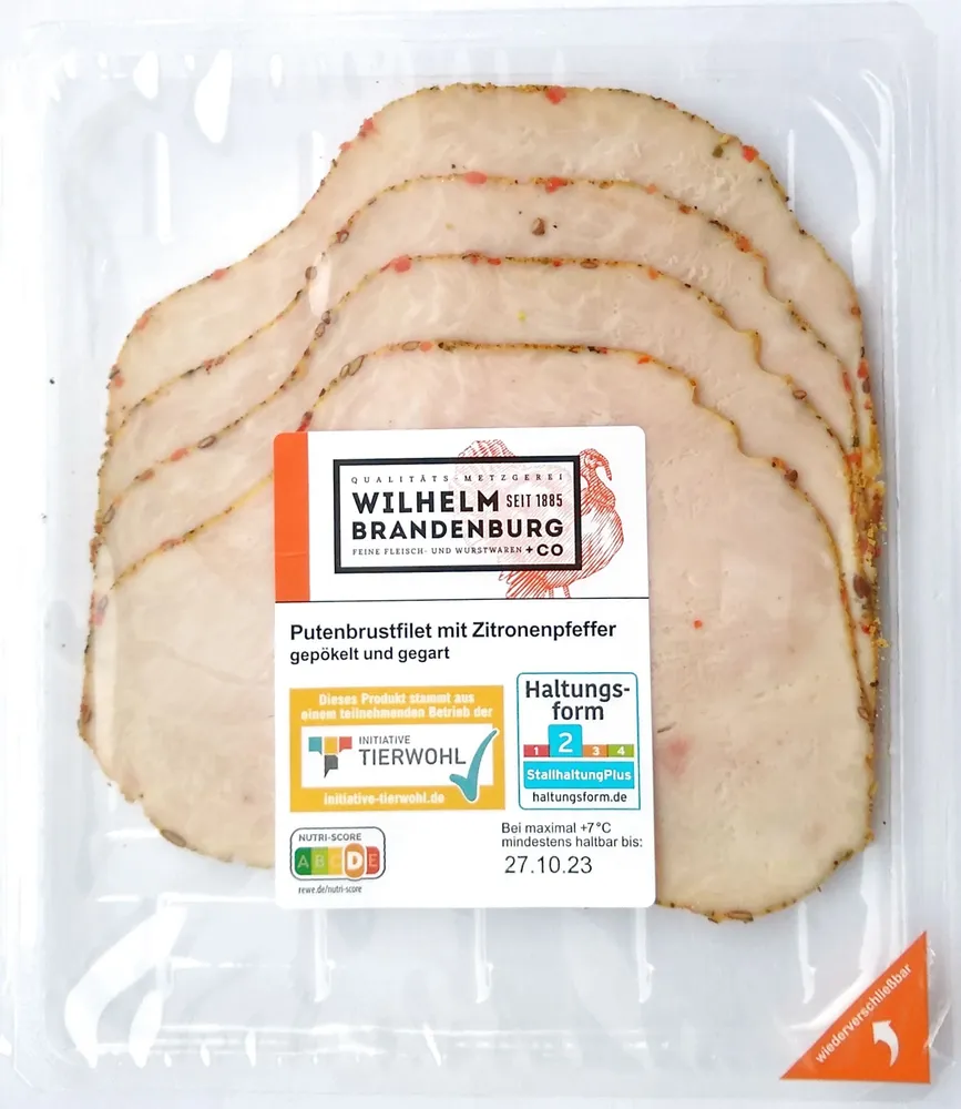 Putenbrustfilet mit Zitronenpfeffer