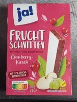 Fruchtschnitten Cranberry-Kirsch