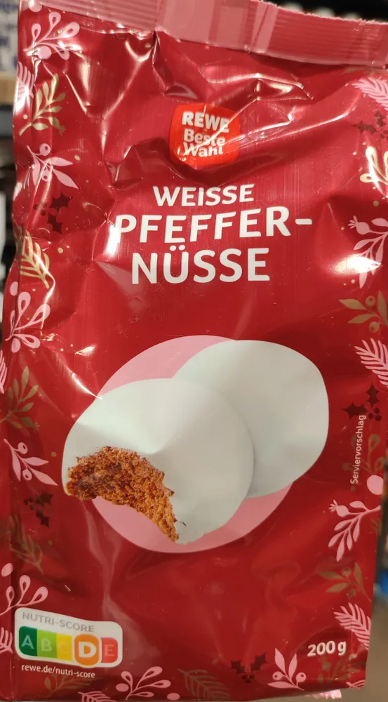 Weisse Pfeffer-Nüsse