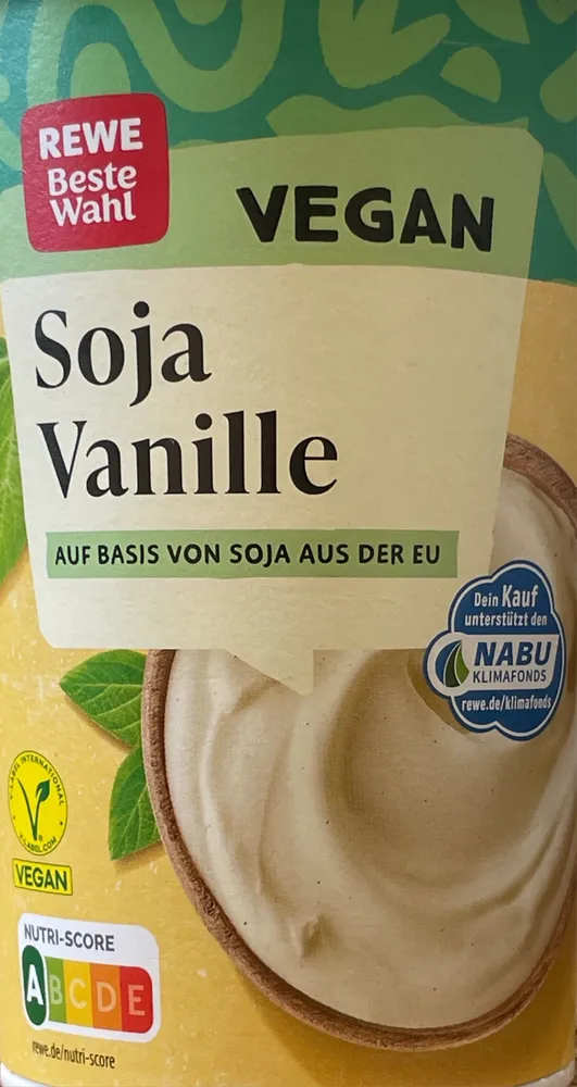 Vegan Soja Vanille