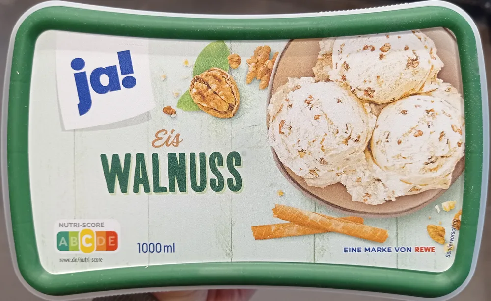 Eis Walnuss
