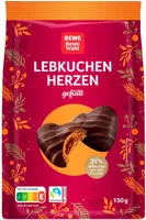 Lebkuchen Herzen mit Aprikosenfüllung