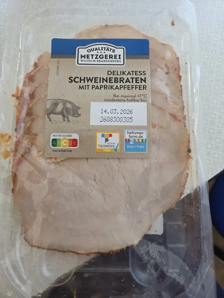 Delikatess Schweinebraten Mit Paprikapfeffer