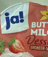 Buttermilch Dessert Erdbeer