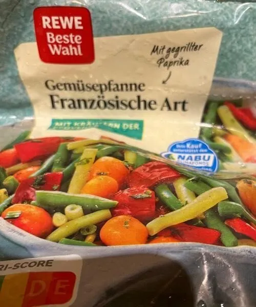 Gemüsepfanne Französische Art