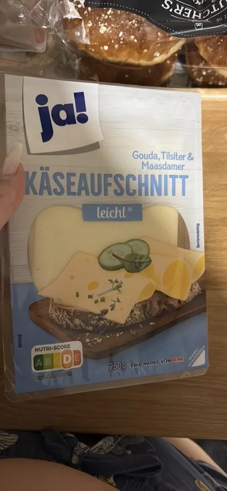 Käseaufschnitt leicht