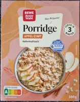 Porridge Apfel Zimt