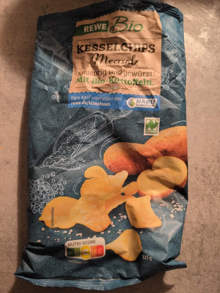 Gesalzene Chips