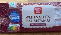 Weihnachts-Baumstamm Typ Spekulatius