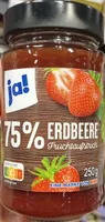 Marmelade 75% Erdbeere