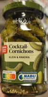Cocktail Cornichons