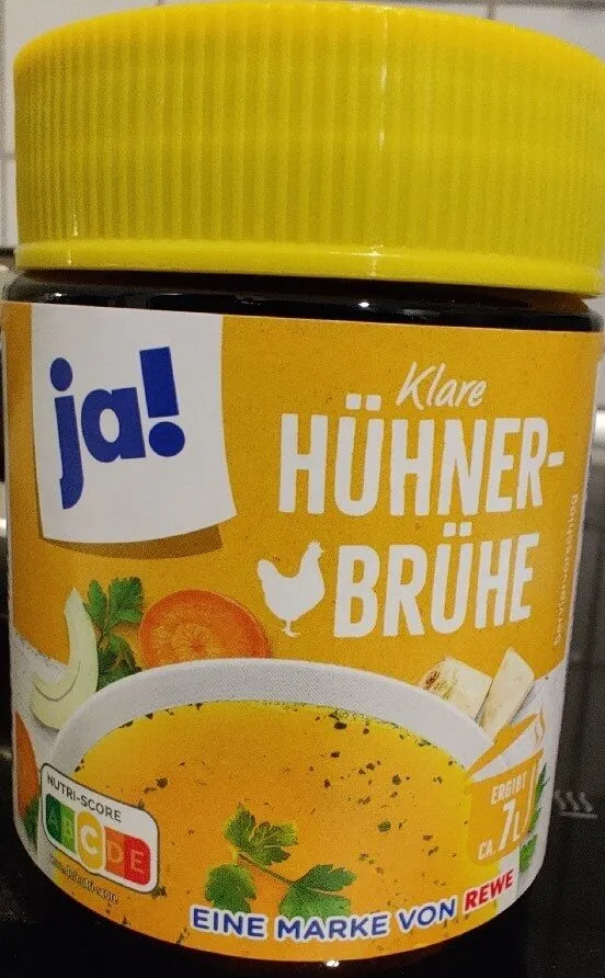 Klare Hühnerbrühe