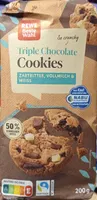 Triple chocolat cookies