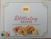 Blätterteig Minis Schinken & Käse