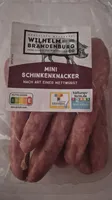 Mini Schinkenknacker nach Art einer Mettwurst