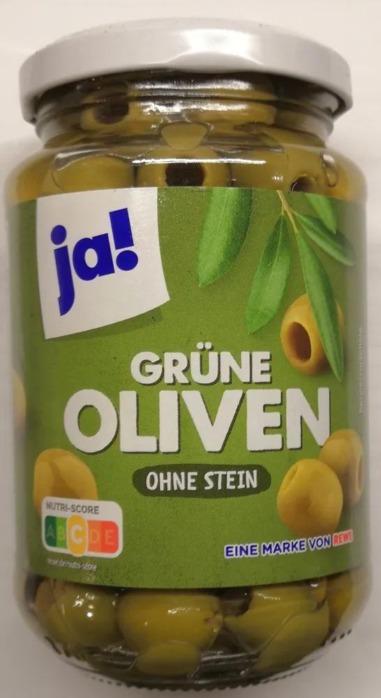 Grüne Oliven ohne Stein