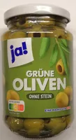 Grüne Oliven ohne Stein