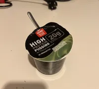 High Protein Pudding Pistazien