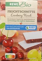 Fruchtaufschnitt Cranberry-Kirsch