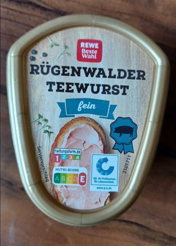 Teewurst, fein