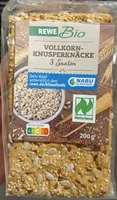 Vollkorn-Knusperknäcke 3 Saaten