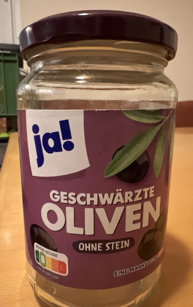 Oliven, schwarz