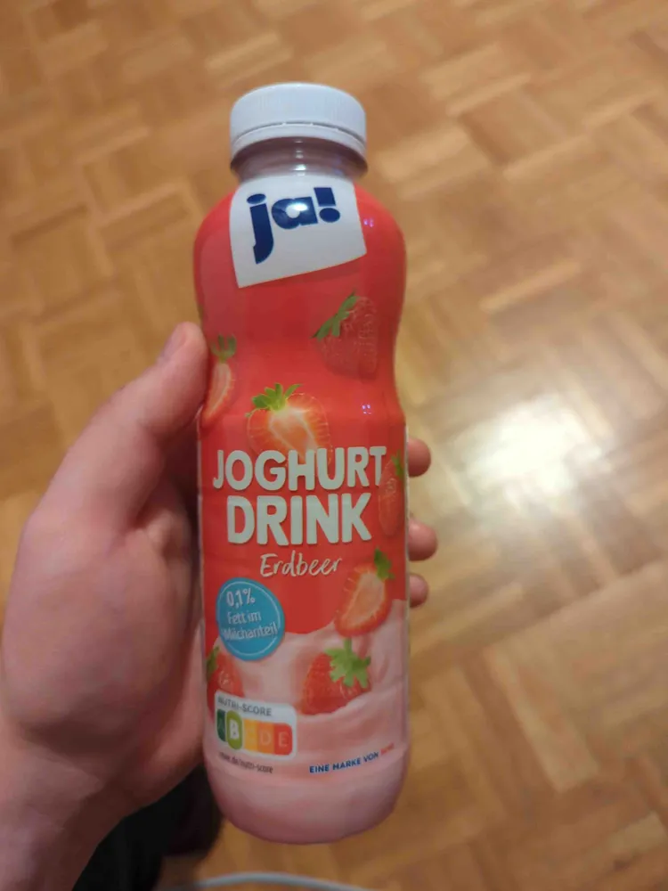 Joghurt Drink Erdbeer