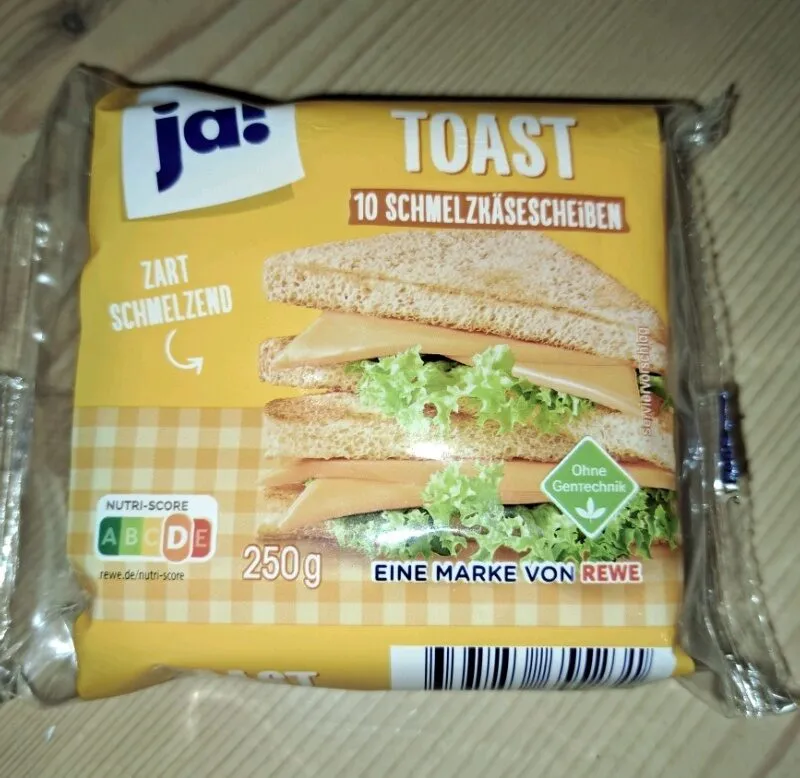 Toast Schmelzkäsescheiben