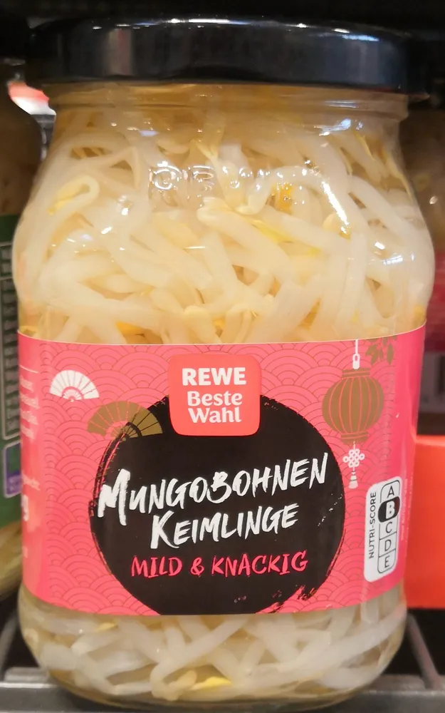 Mungobohnenkeimlinge