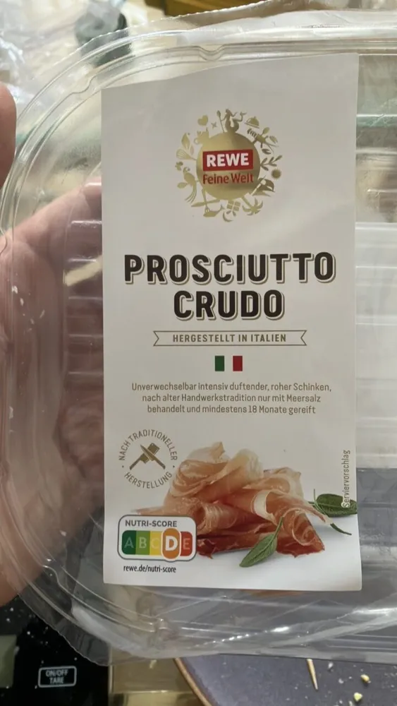 Prosciutto crudo