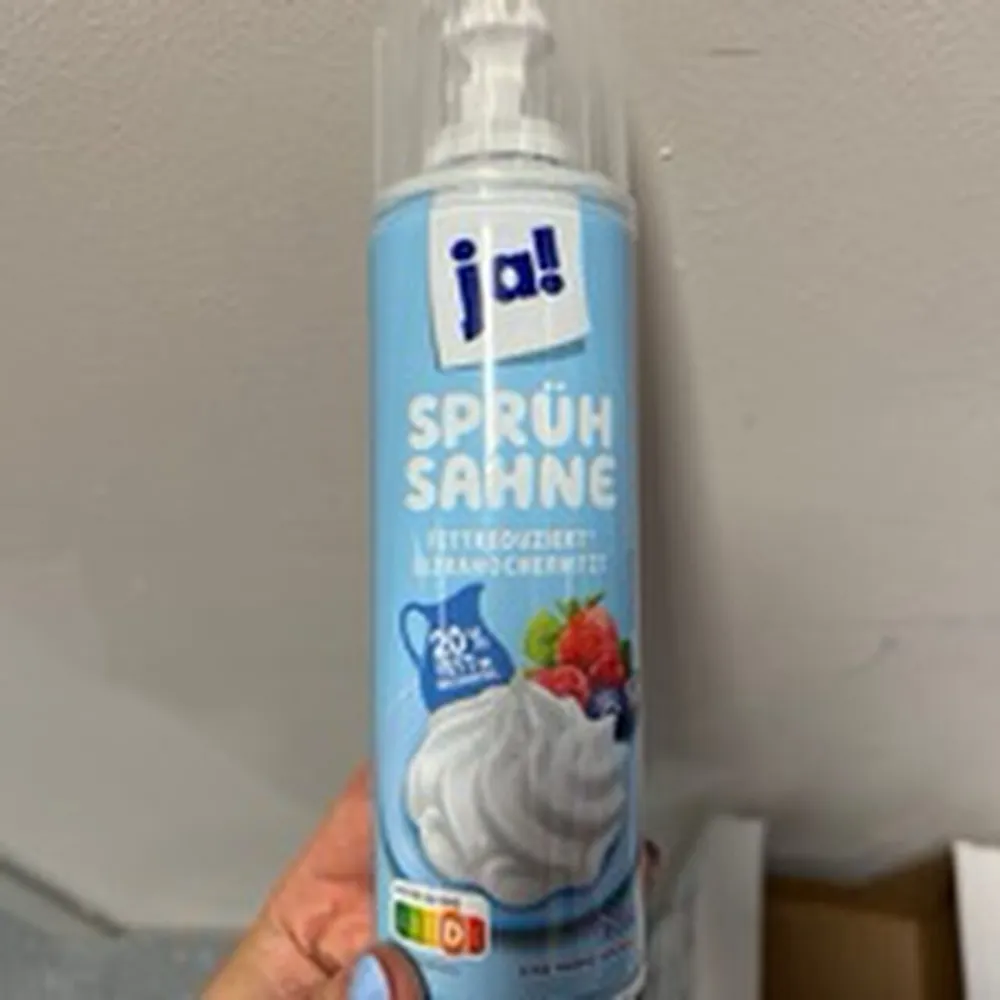 Sprühsahne