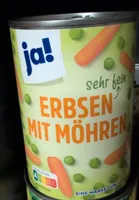 Erbsen mit Möhren