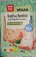 Aufschnitt Typ Paprika-Lyoner