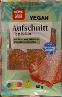 Veganer Aufschnitt Typ Salami
