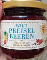 Wild Preiselbeeren verfeinert mit Bourbon Vanille