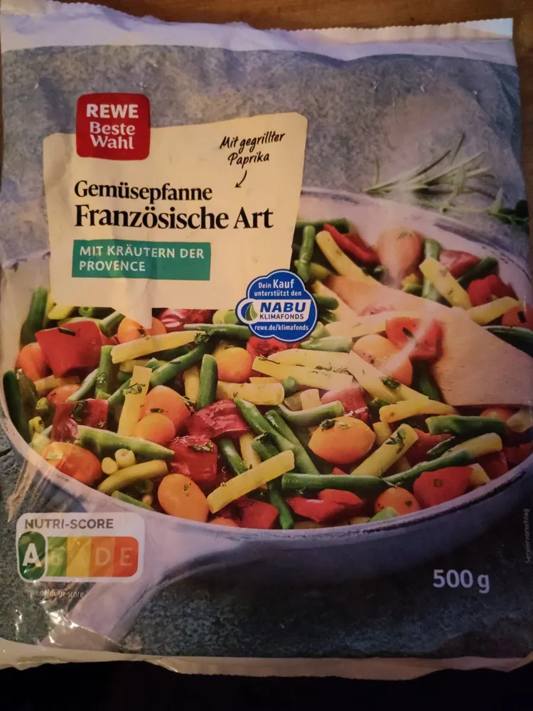 Gemüsepfanne Französische Art