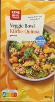 Veggie Bowl Kürbis Quinoa