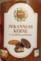 Pekannuss Kerne in Zartbitterschokolade