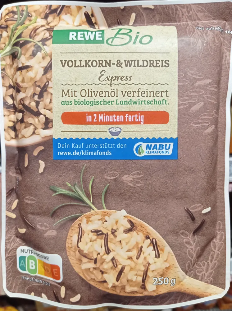Vollkorn Und Wildreis