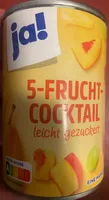 5-FRUCHT-COCKTAIL leicht gezuckert
