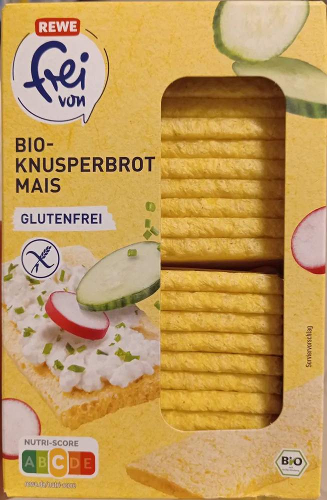 Bio-Knusperbrot Mais