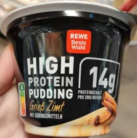 High Protein Grieß Zimt mit Süßungsmitteln