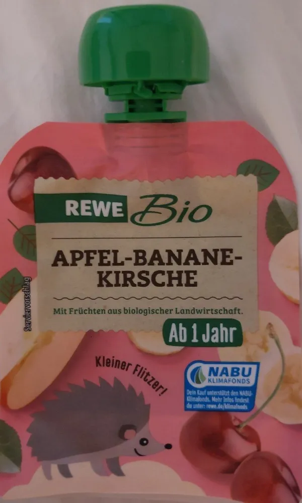 Apfel Banae Kirsche