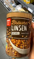 Braune Linsen