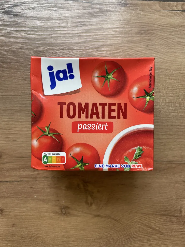 Tomaten passiert
