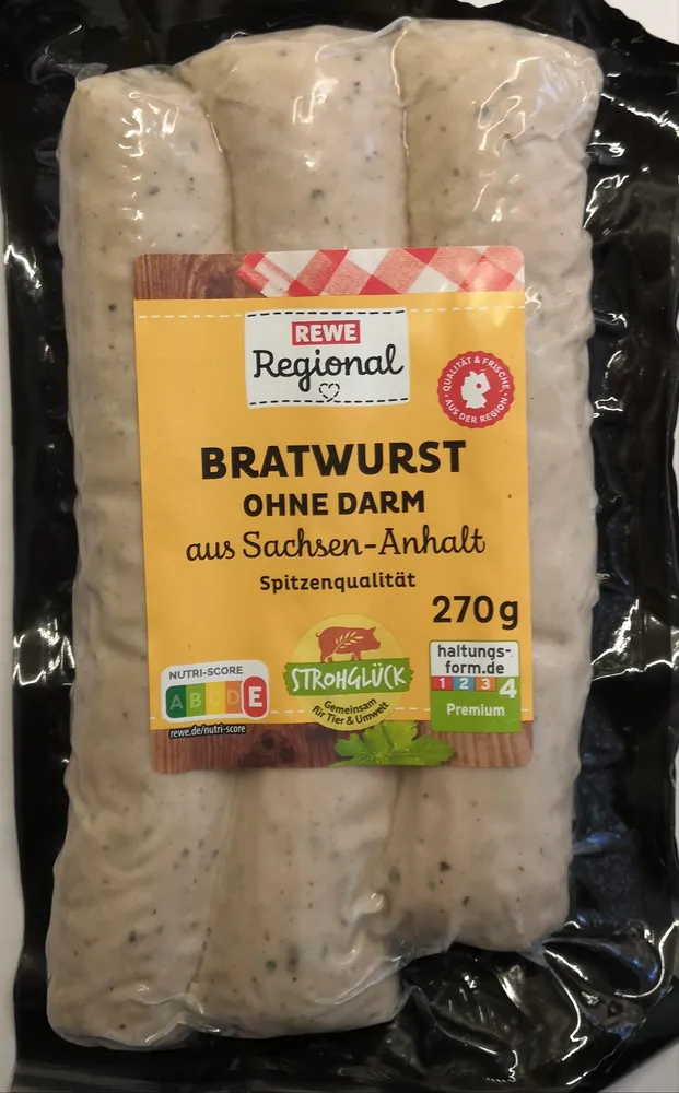 Bratwurst ohne Darm